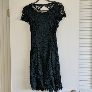 Backless, lace LuLu's dress